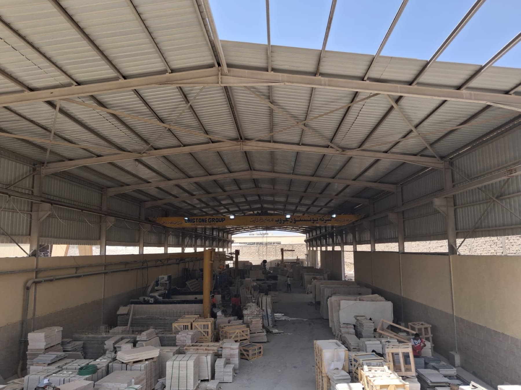 Unistone factory floor