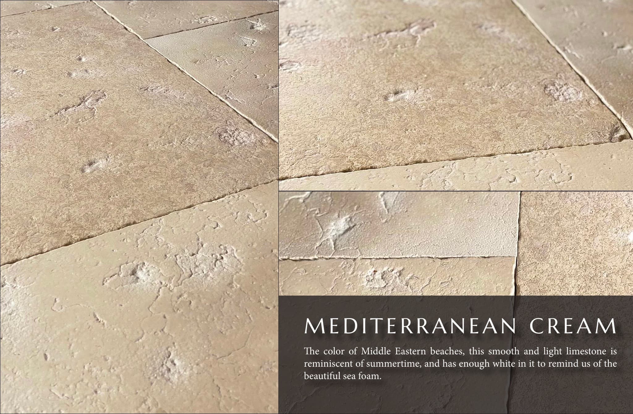 Mediterranean Cream · Limestone from Unistone